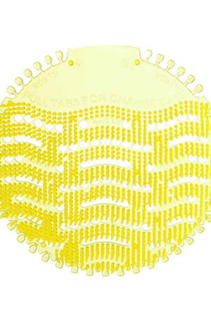 Urinal Screen Yellow Lemon by Ardrich Adsan